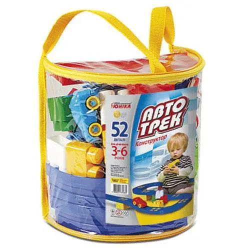 Автотрек в рюкзаке (52 детали), Юника - фото 2