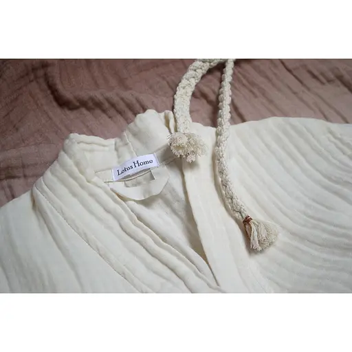 Халат Lotus Home Nitra muslin beige L/XL (svt-2000022351058) - фото 4