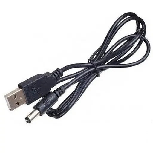 Кабель питания USB 5V to DC 5V 5.5 x 2.1 мм 1.0m