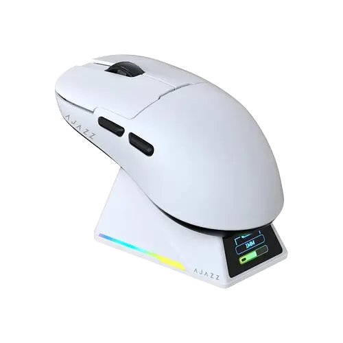 Миша бездротова Ajazz AJ159 Apex White (AJ159 APEX White) - фото 1