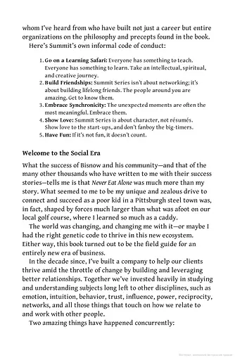 Never Eat Alone. And Other Secrets to Success, One Relationship at a Time - фото 6