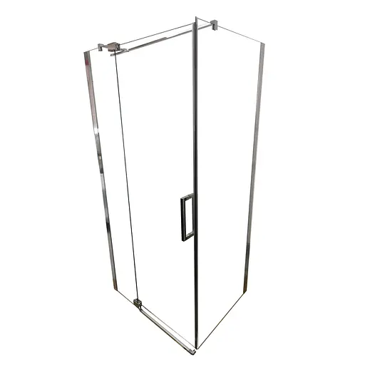 Душевая кабина без поддона Koer SR SC02-100x80x200-TR-01 прозрачное стекло Easy Clean 8 мм, хром KR5355, Универсальная, прозрачный, хром - фото 6