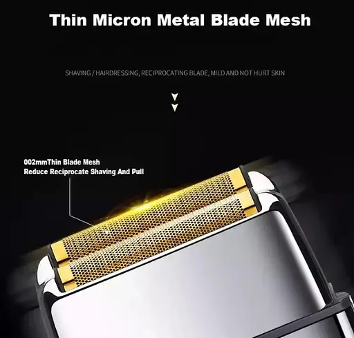 Шейвер тример JINDING електрический беспроводной silver - фото 5