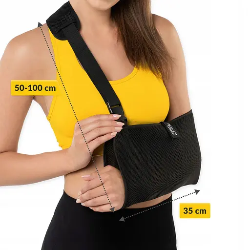 Фіксатор (бандаж) для руки підтримуючий 4FIZJO універсальний 1 шт 4FJ0484 (P-5907739317513) - фото 5