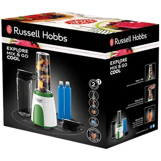 Блендер стаціонарний Russell Hobbs Explore Mix&Go Cool 25160-56 зелений - фото 5