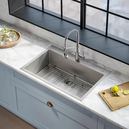 Комплект кухонний Kraus Stark KCA-1102, Нержавіюча сталь - фото 11