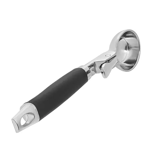 Ложка для мороженого для мороженого, бисквитного теста, замороженного йогурта 21.5 см с выталкивателем, Kitchen Master 85476 - фото 1