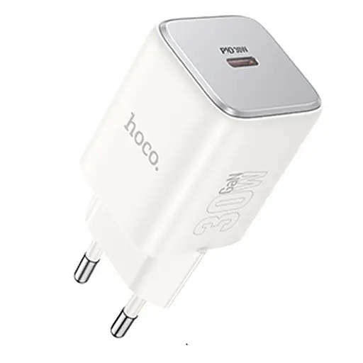 МЗП Hoco N43 Vista PD30W (1USB-C) Moonlight white