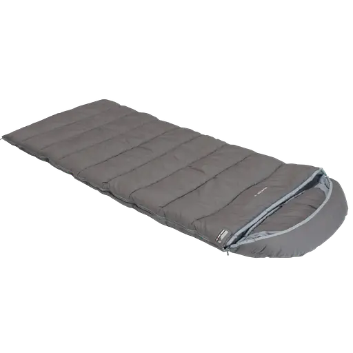 Спальний мішок High Peak Dundee 4/+4°C Grey/Light Grey Left (21238) - фото 1