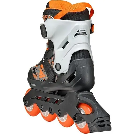 Ролики Rollerblade Microblade SL 33-36.5 Black/Orange (1012-86B0751540-NC01-33-36.5) - фото 5
