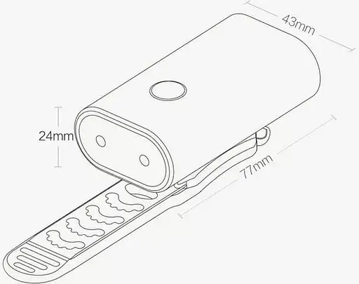 Велофонар Xiaomi AreoX BU80 Riding Headlights - фото 3