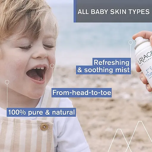 Термальная вода Uriage Bebe 1st Thermal Water для нежной детской кожи 150 мл - фото 3