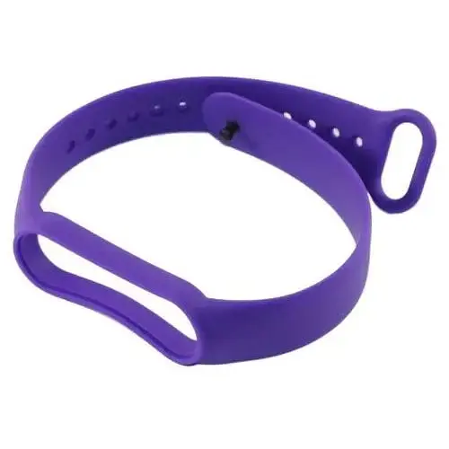 Ремешок для фитнес-браслета Xiaomi Mi Band 5/6/7, Original design, Lilac - фото 1