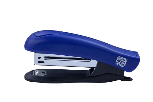 Степлер пластиковый, до 10 листов, скобы №10, синий