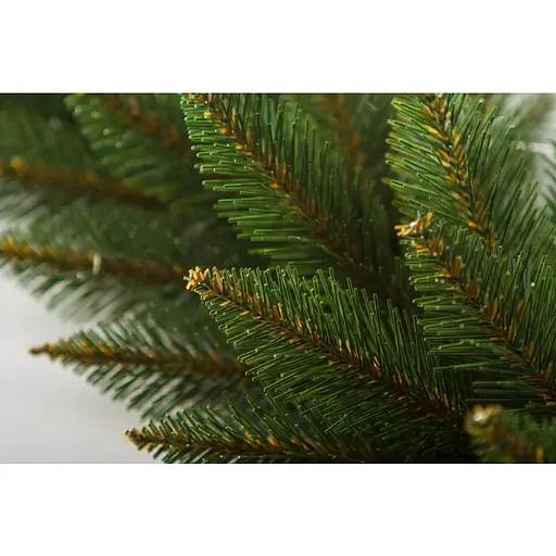 Вінок новорічний різдвяний Hvoya Elegant зі штучної хвої зелений 50 см - фото 4