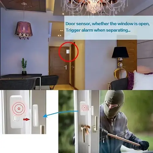 Датчик открывания дверей и окон Nectronix WDS-433 беспроводной на 433 мГц до 80 метров  - фото 6