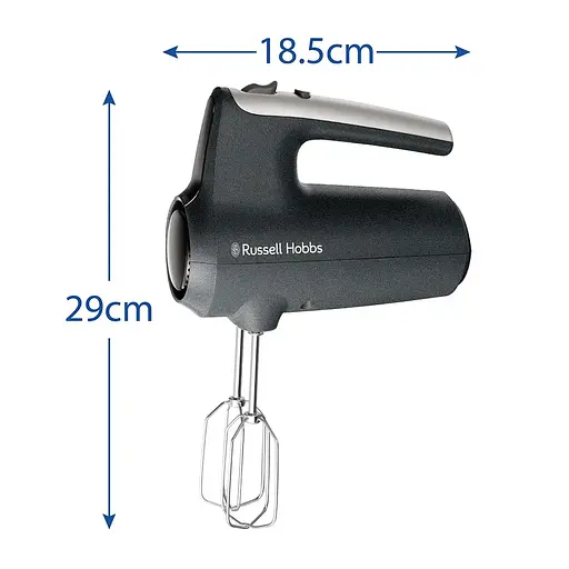 Russell Hobbs Міксер ручний Desire Matte Charcoal, 185 Вт чорно-сірий - фото 5