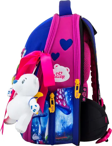 Ортопедический ранец 3 в 1 Delune для девочки Фея 35х27х16 см Розовый (7mini-017) - фото 2