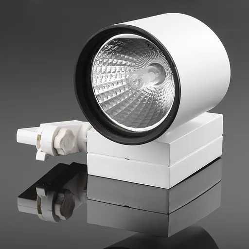 Светильник трековый поворотный под лампу KW-1/70W G12 WH Brille L105-003 - фото 4
