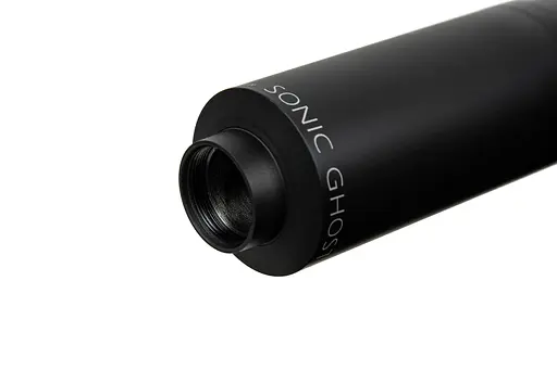 Саундмодератор мультикалиберный Nielsen Sonic Ghost 50 M15x1. калибры 270Win, 7мм, 7мм mag. 30 06, 308Win, 300 Win.mag, 9,3, 375Mag - фото 4