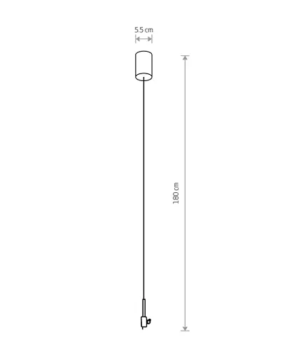 Підвіс до магнітного треку Nowodvorski 11803 LVM Power Supply Kit IP20 білий - фото 5