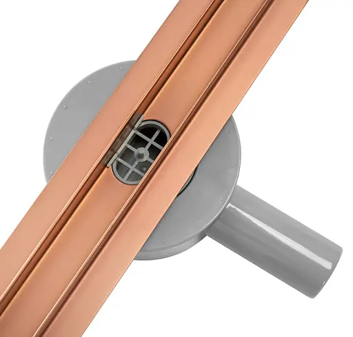 Душовий канал Rea Neo Slim Pro 80 см brushed copper REA-G0653 - фото 2