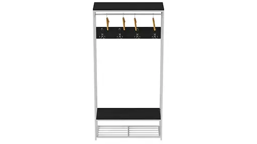 Вішалка модульна підлогова Треліс 15 180x90x38 білий ДСП Сосна Кембра 16мм FRD-104372 - фото 4