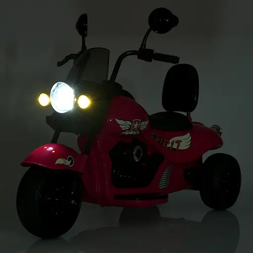 Електромобіль дитячий Bambi Мотоцикл M 5739EL-8 Racer з екокожаним сидінням та EVA колесами - фото 2