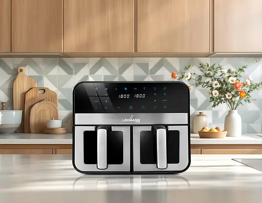 Аерофритюрниця двокамерна Lehman Taste 9 л Wi-Fi - фото 10