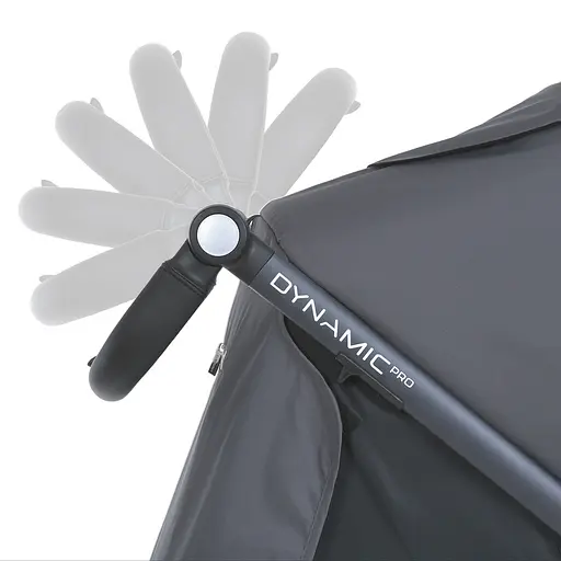 Детская прогулочная коляска-книга El Camino ME 1053-3 Dynamic Pro Charcoal Серая - фото 8
