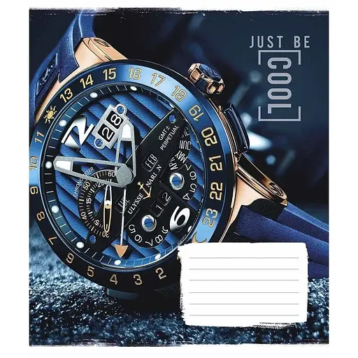 Зошит учнівський "Just be cool" 024-3383K-3 в клітинку, 24 аркуша