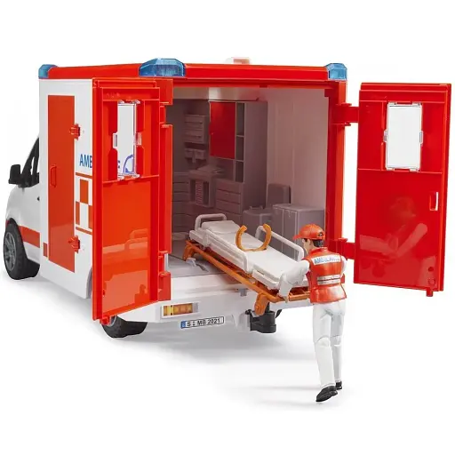 Уценка. Дорожный погрузчик Bruder Liebherr L574 1:16 (02430) - фото 4