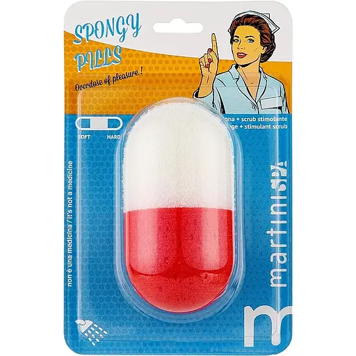 Спонж-пилинг Martini Spa Exfoliating Sponge Pills для тела в ассортименте (6186B00)