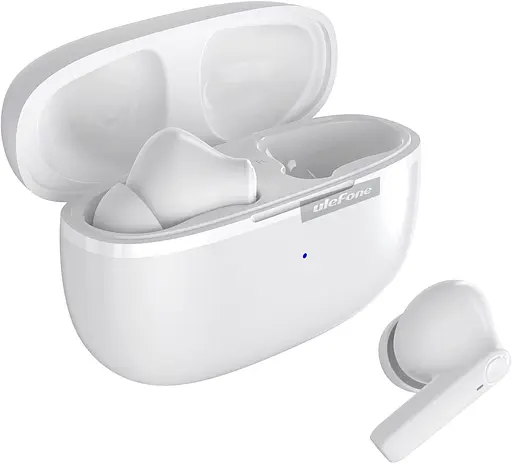 Бездротові навушники Ulefone Buds, TWS, IPX4, BT5.1, 5h, white UA UCRF - фото 4