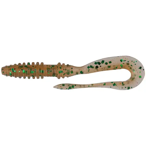 Силікон Keitech Mad Wag Mini 2.5" EA#02 Peach Green FLK. (12 шт/уп)
