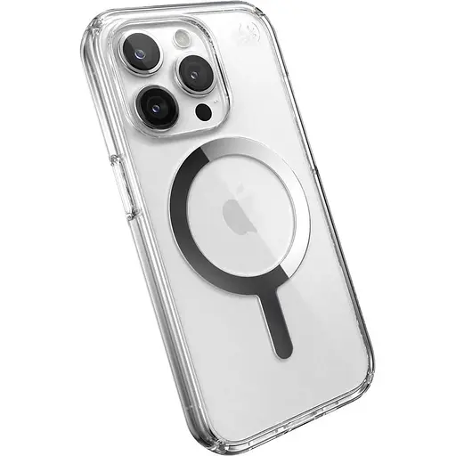 Чохол прозорий протиударний Speck Presidio Clear Case MagSafe для Apple Iphone 15 Pro (6.1") 150559-3240