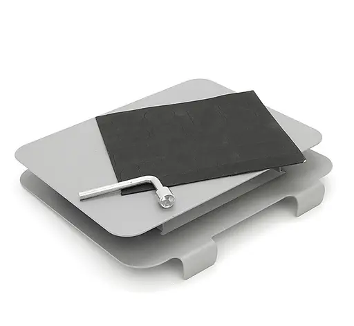 Підставка для ноутбука планшета Voltronic LS-18 Silver складана, поворотна - фото 4