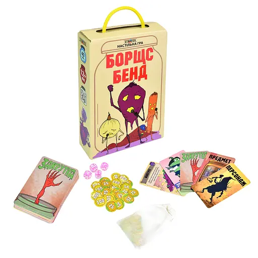 Настільна гра Strateg  Борщс Бенд українською мовою (30474) - фото 2