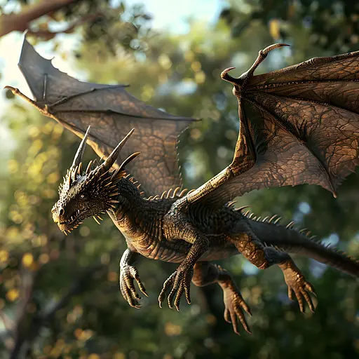 Деревянный фигурный пазл Дракон, А1, Деревянная коробка 500+ элементов