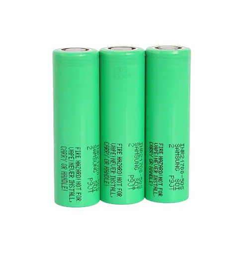 Аккумулятор Samsung INR21700 50S 5000mAh 3.7V Зеленый - фото 2