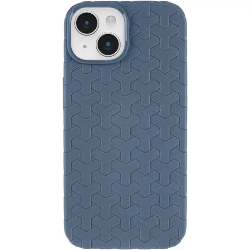 Чохол Epik TPU Weaving для Apple iPhone 15, 6.1 Blue - фото 2