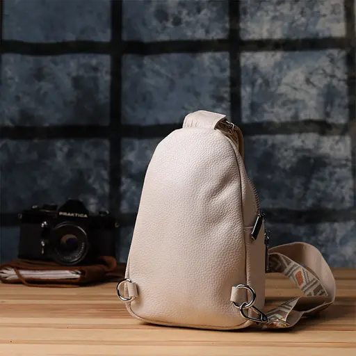 Сумка-слинг Vintage из натуральной кожи для женщин 15х21.5х6.5 см sum0027595 - фото 9