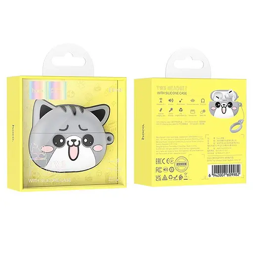 Навушники Hoco EW48 TWS | BT5.3, 30/300mAh, 4h | misty cat - фото 5