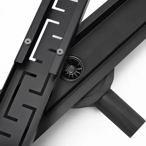 Трап для душу Rea Greek 90 PRO black REA-G8026 - фото 7