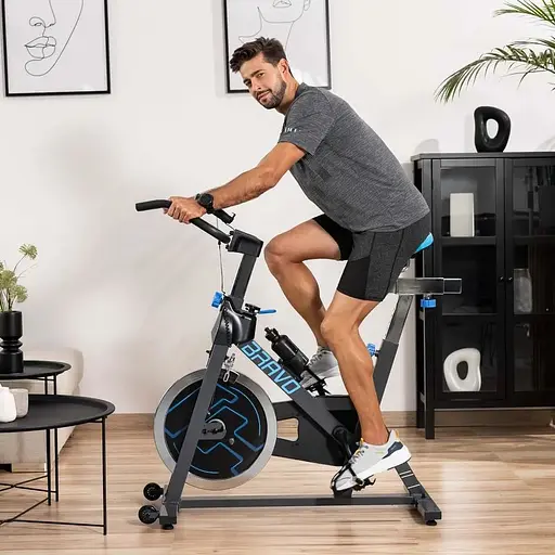 Спинбайк Hop-Sport HS-045IC Bravo синий - фото 8