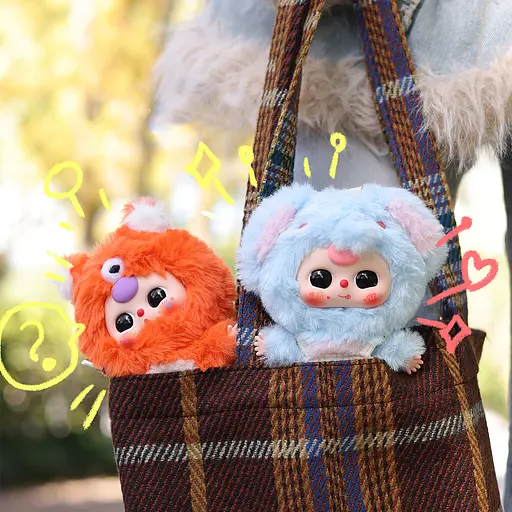 Колекційна м'яка іграшка з кільцем Pop Top Baby Three Милі крихітки (CRP2604) - фото 8