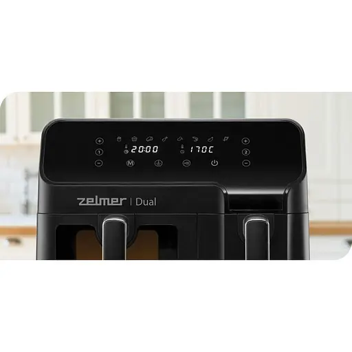 Мультипіч (аерофритюрниця) Zelmer ZAF9000 Dual - фото 9