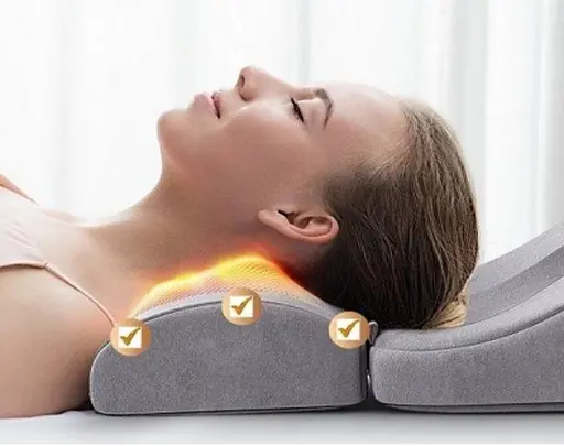 Массажная роликовая подушка для шеи, спины и тела Paradise Sound 501-С с функцией подогрева и музыка - фото 2