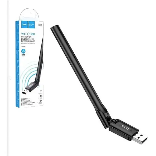 Зовнішня антена Hoco HI32 WiFi4 USB для бездротової мережі