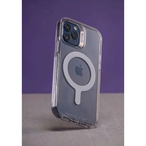 Чохол прозорий протиударний Gear4 Crystal Palace MagSafe для Apple iPhone 12 Pro (6.1") Clear - фото 8